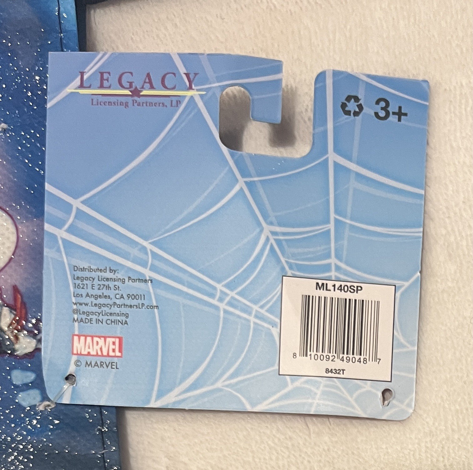 Legacy Marvel Comics Spiderman Reusable Tote Bag 13″ x 13″ New with Tags