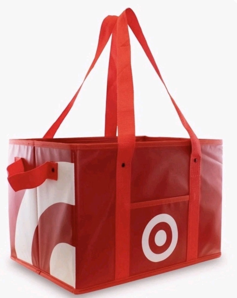 BRAND NEW Target Collapsible Box Bag Reusable Foldable Compact