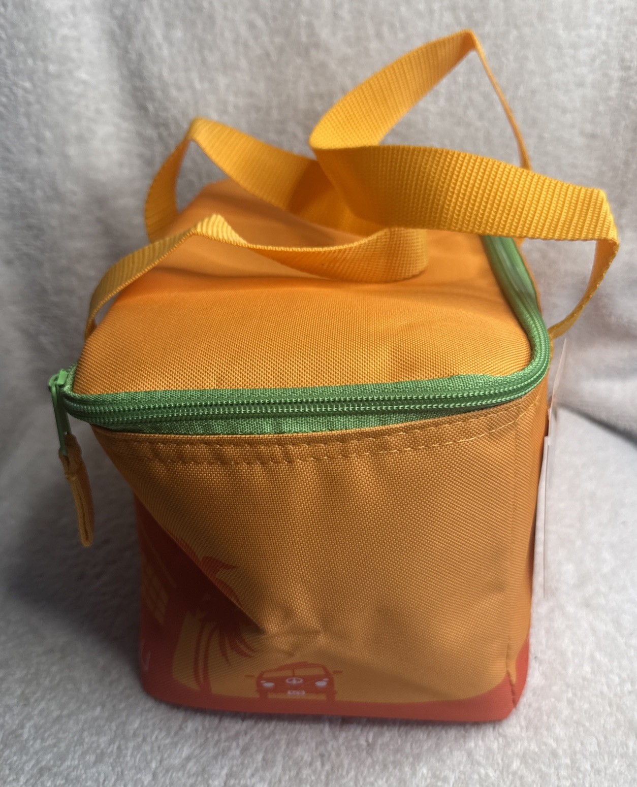 Trader Joe’s 2026 Mini Insulated Summer Mini Tote Cooler Bag Green Orange