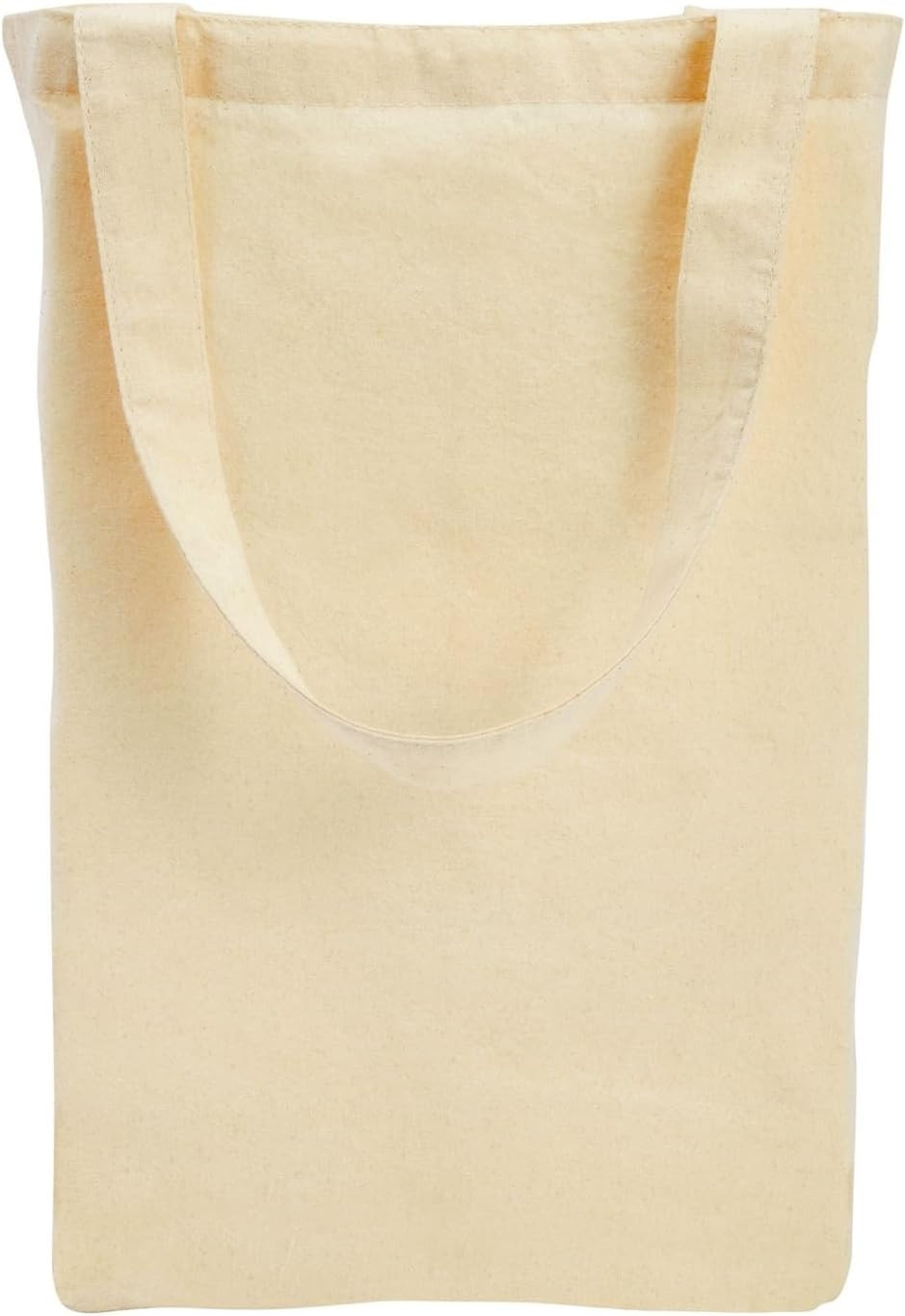24-Pack Blank Cotton Canvas Tote Bags Bulk – Reusable Cotton Tote Bag for DIY Cr