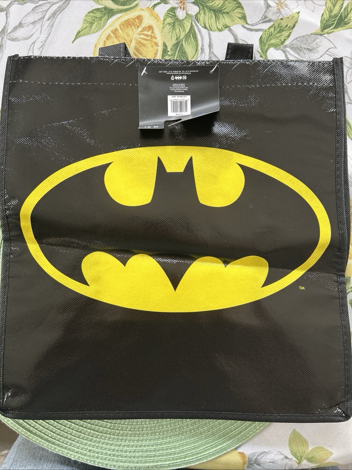 Brand New BATMAN DC Legacy Reusable Shopping Bag / Tote / Gift Bag 13 x 12 x 7