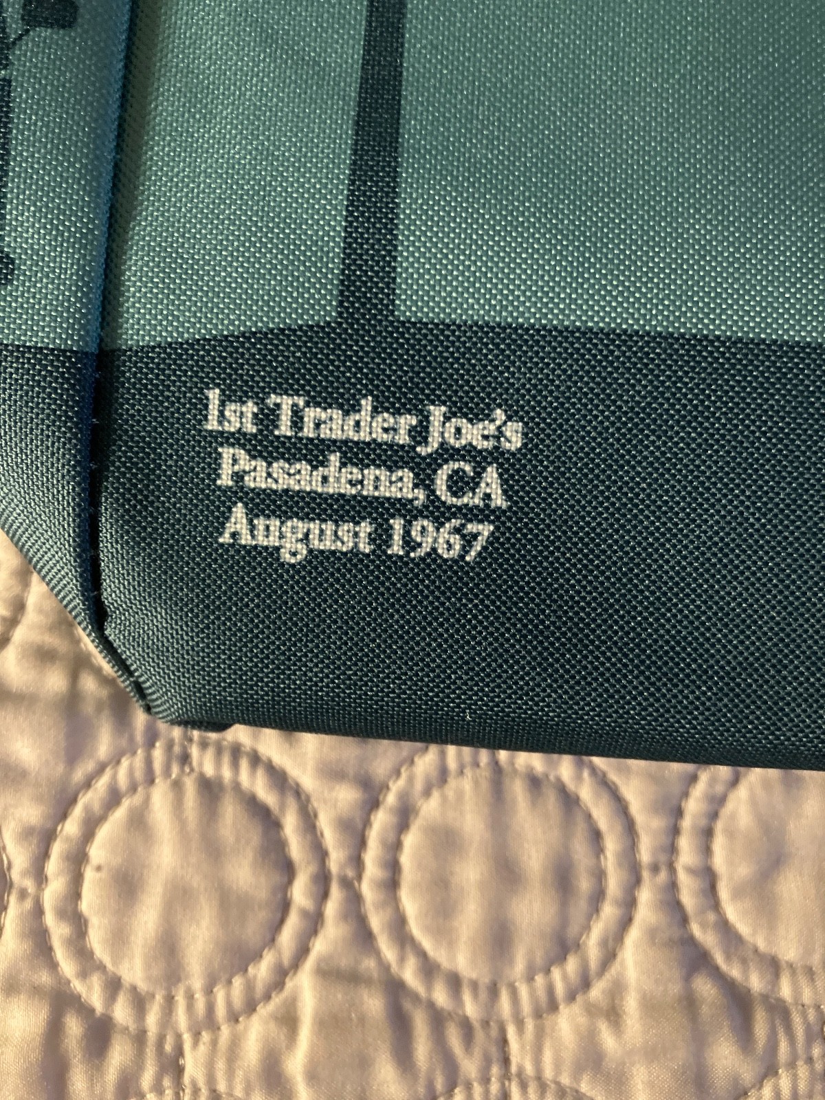 TRADER JOE’S 8 Gallon INSULATED COOLER BAG LARGE DUSTY BLUE TRUSTED SELLER MWT
