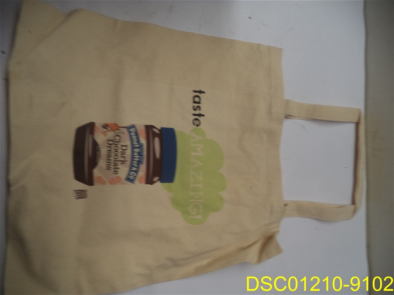 Qty = 50: Large Natural Canvas Tote Bags Shopping School Work 14 1/2″ x 15 1/2″
