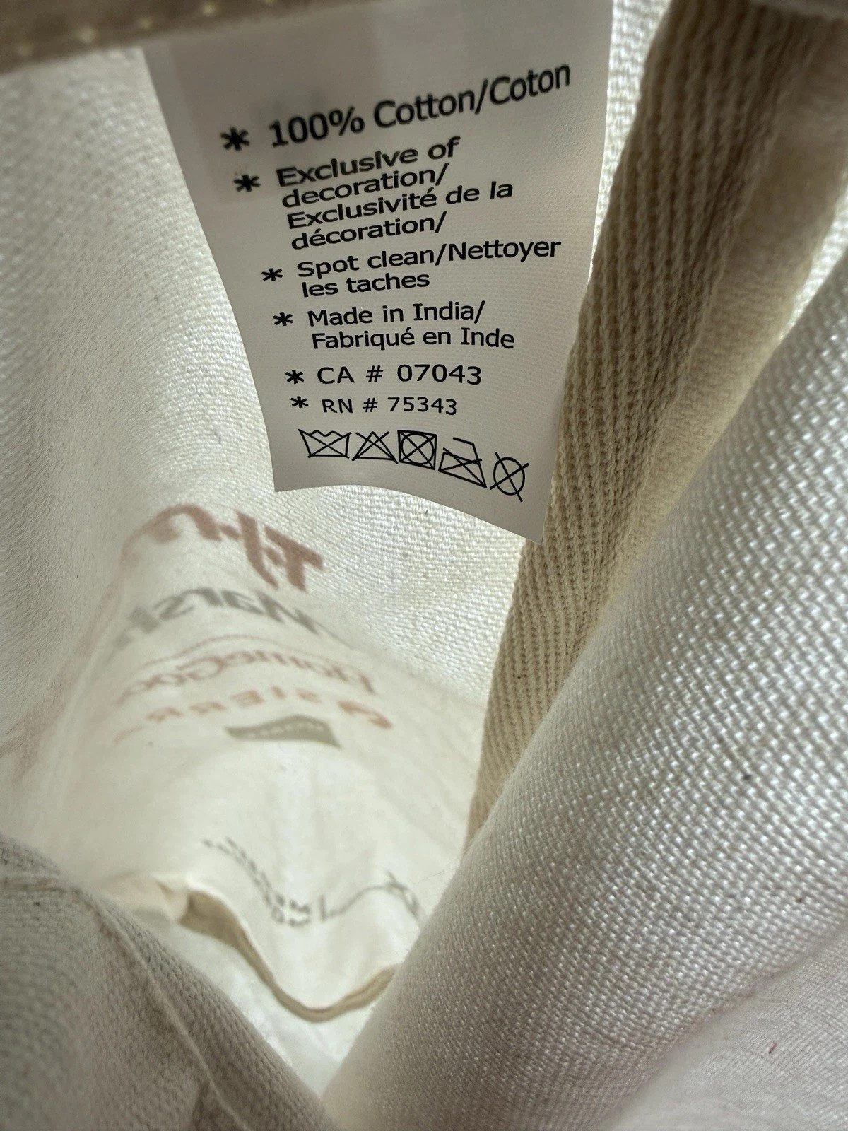 TJX (TJ Maxx, Marshalls, …) Rewards Member Mornings Reusable Cotton Canvas Bag