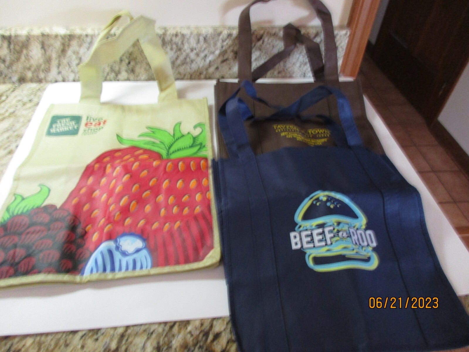 Reusable Shopping & Chico Bags/totes Lot Of 12 Different Sizes