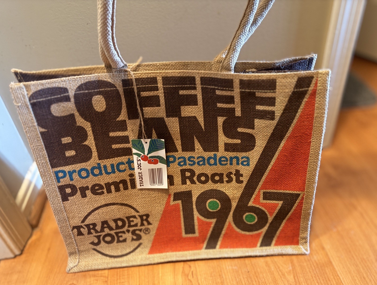 New Unused Limited Edition Trader Joe’s Canvas Tote Bag