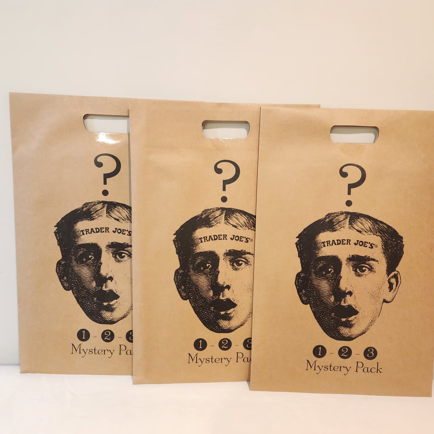 Lot of 3 Trader Joe’s 2025 “Mystery Packs” Total Bags = 9 SEALED NEW