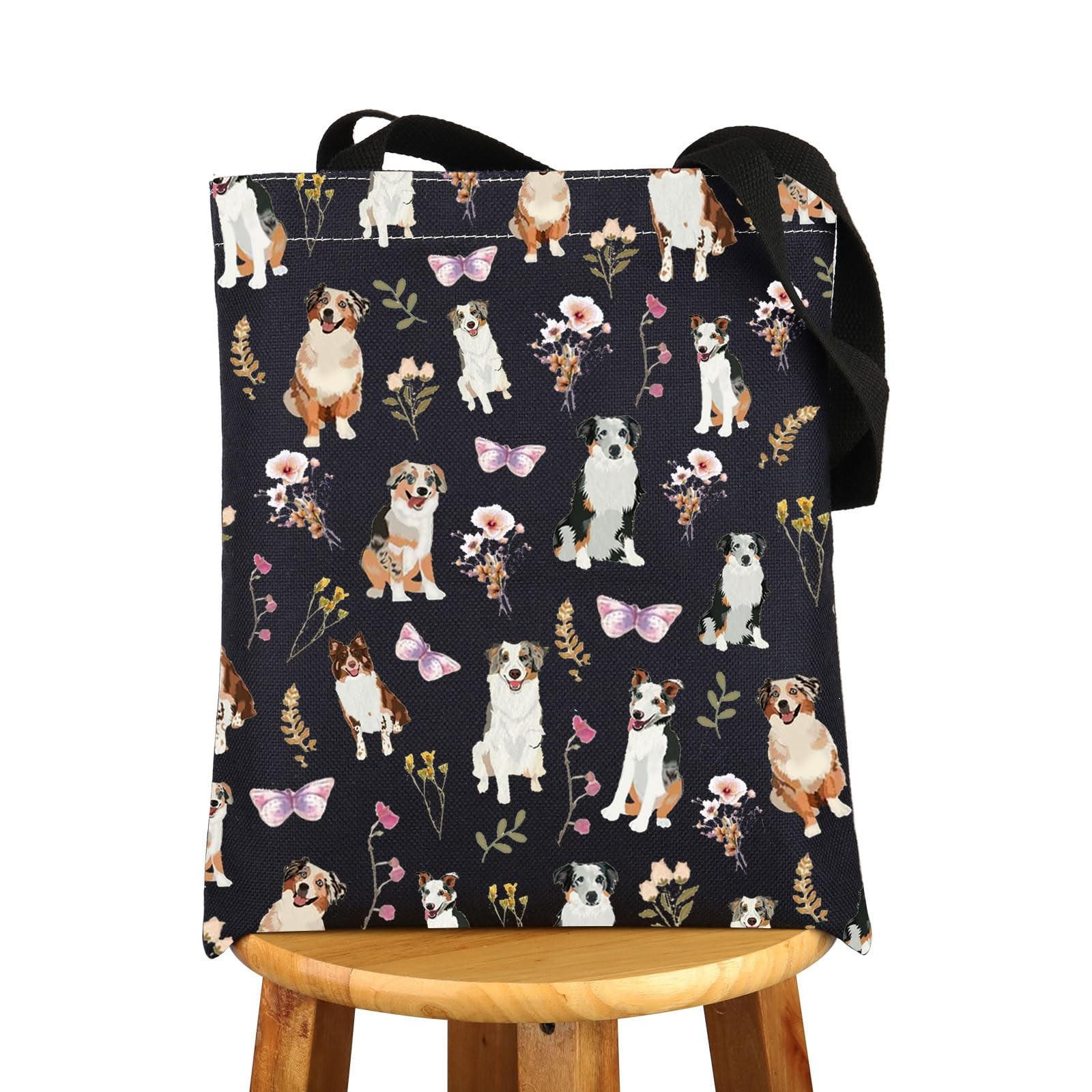 Australian Shepherd Tote Bag Mom Gifts Aussie Dog Shoulder Purse Pet Lover