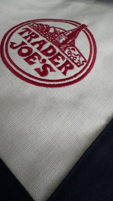 Trader Joe’s Canvas Tote Shopping Bag – LARGE CLASSIC NAVY BLUE – NEW with TAGS