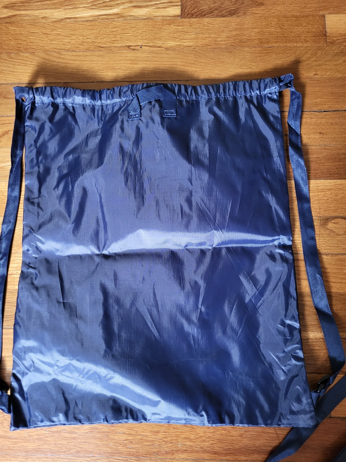 2 Skechers Nylon Shoe Tote Bags Blue Reusable Packable 16″ X 20″