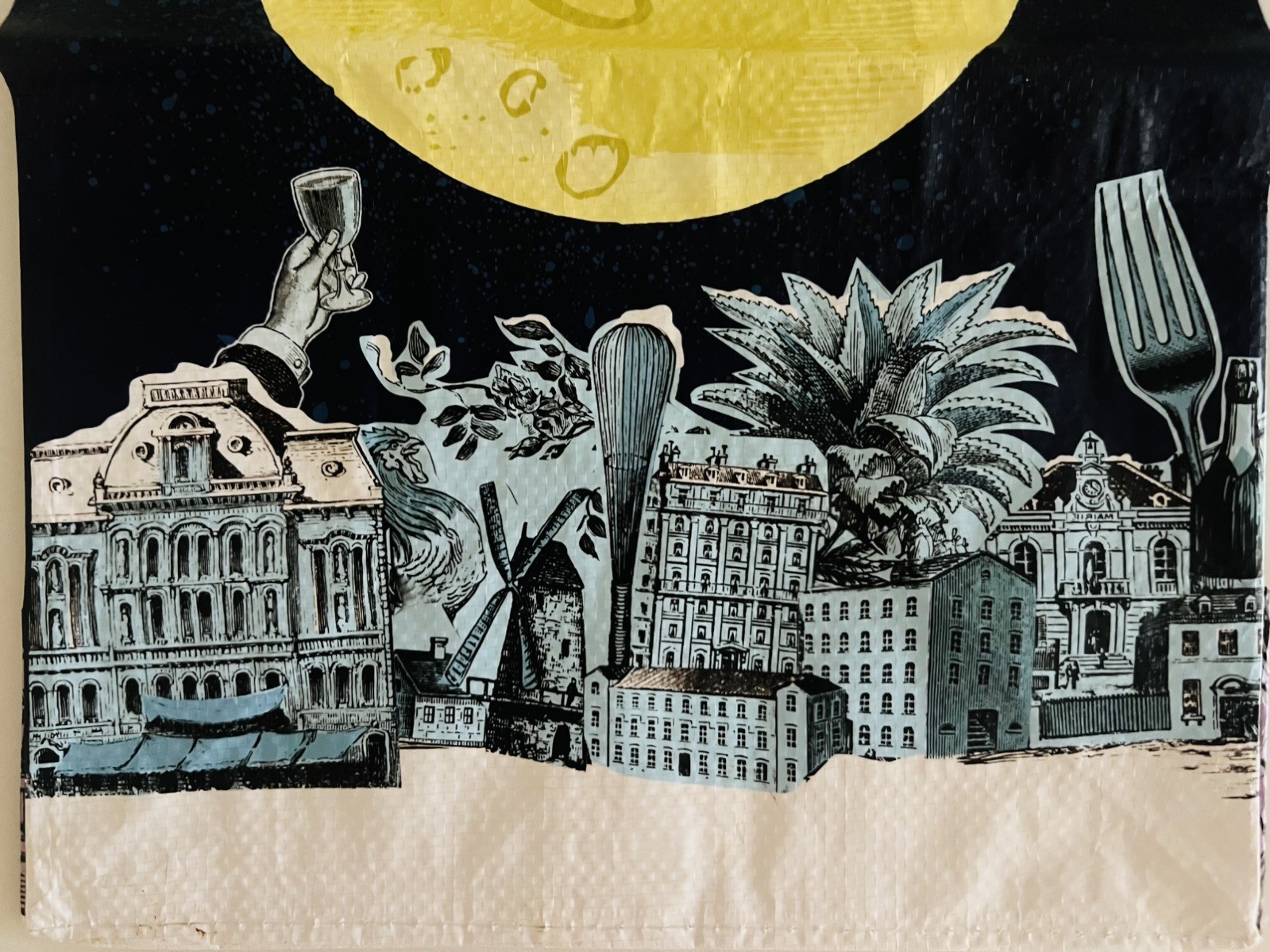 Trader Joe’s Happy New Year 2016 Moon 🌕 Bag NWT