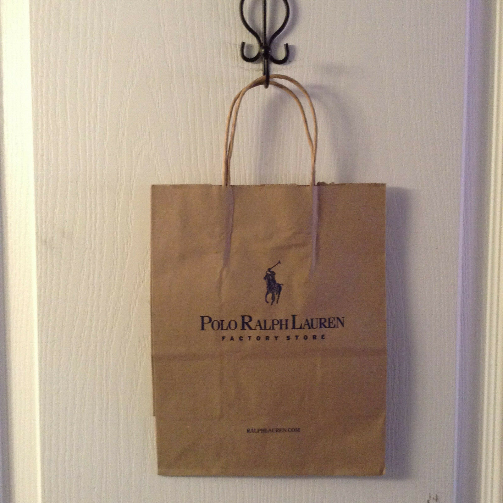 NEW POLO RALPH LAUREN paper shopping LOGO bag GIFT TOTE 8″ x 10″
