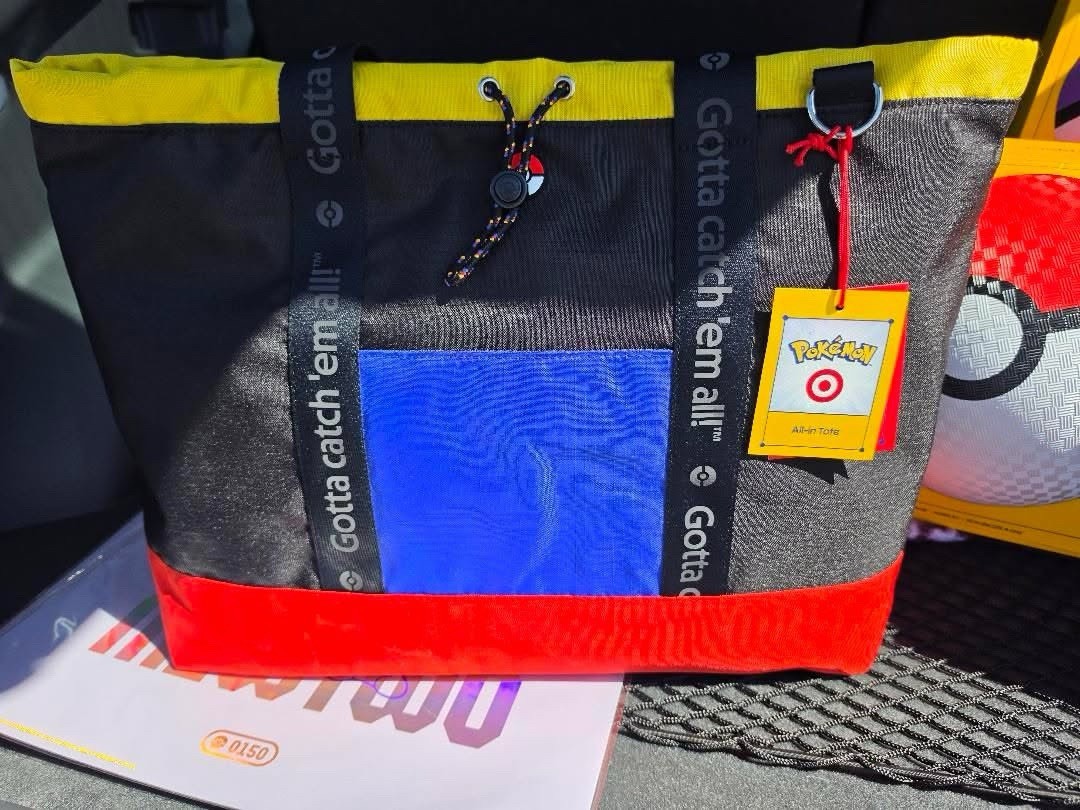Pokemon X Target Adventure Tote All In Bag *In Hand * Brand New Ships Today
