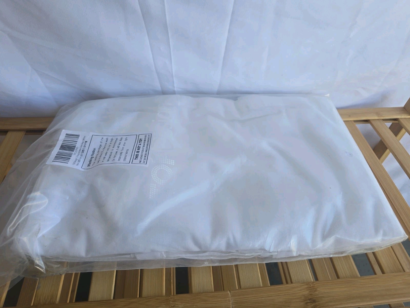 New In Package 12-Pack Cotton Tote Bags White Crafting Multi-pack Multipurpose