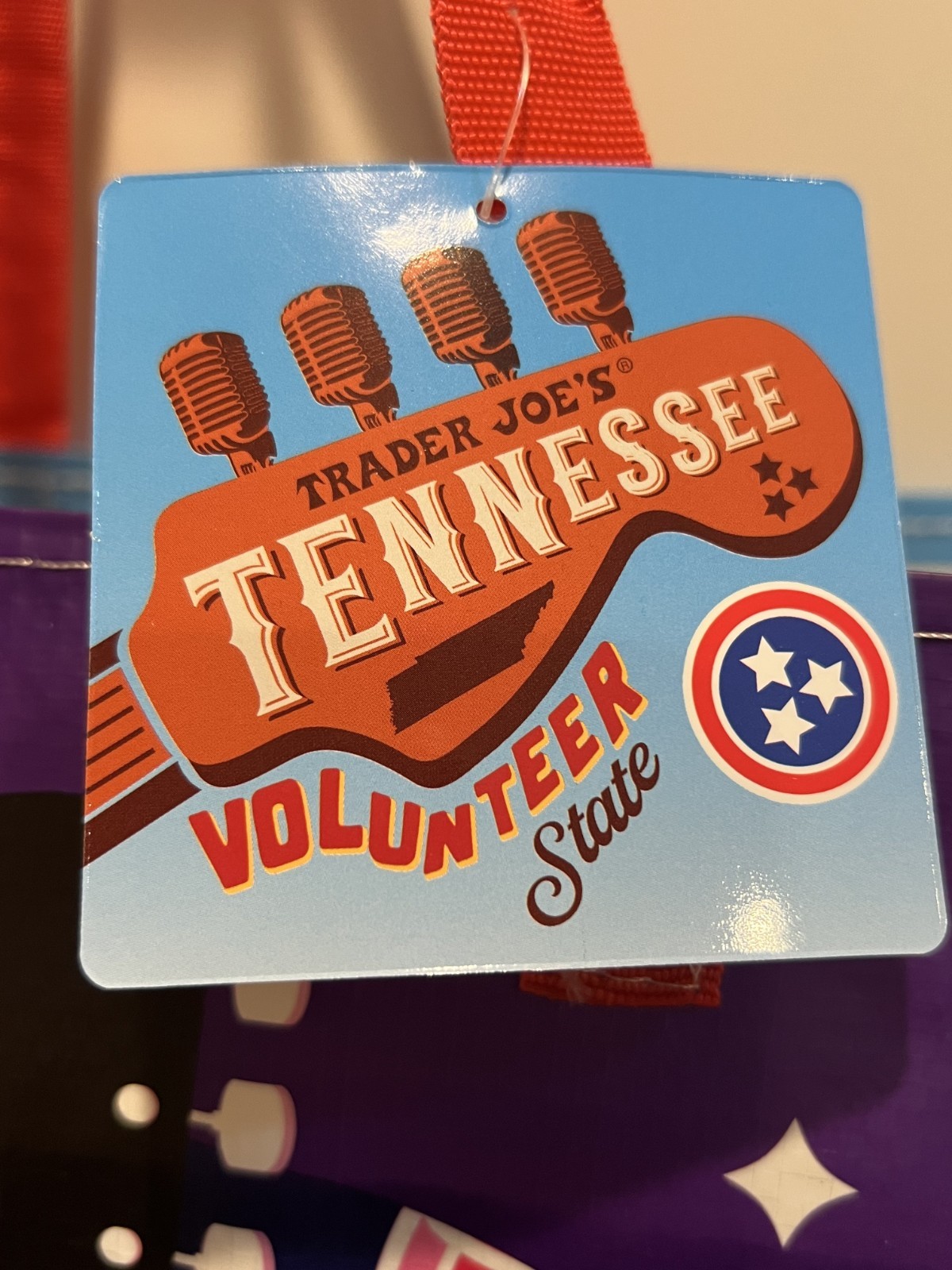 Trader Joe’s TENNESSEE Regional Reusable Shopping Tote Bag – Collect ‘em All!