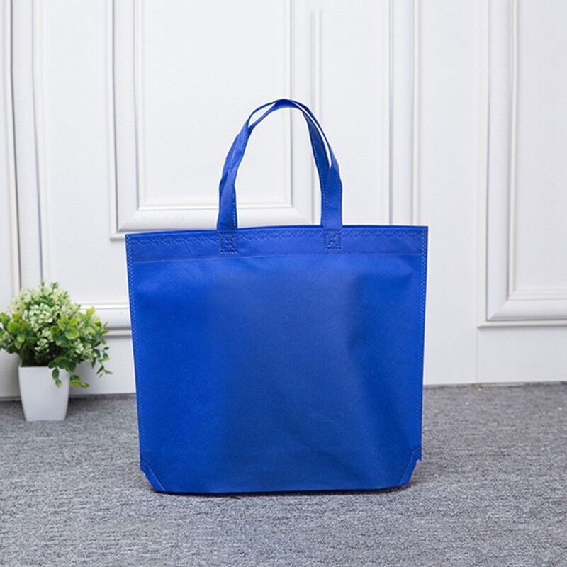 1PC Nonwoven Shopping Bag Reusable Tote Bag Grocery Storage Handbag Eco Shoppers