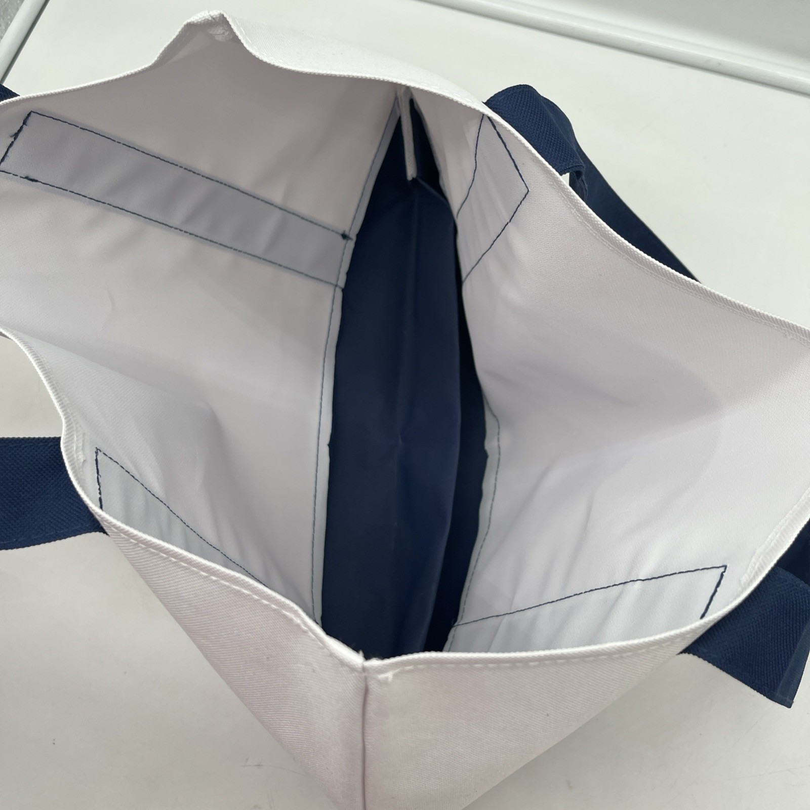 Penn Medicine Tote Bag 18in X 11in White And Blue