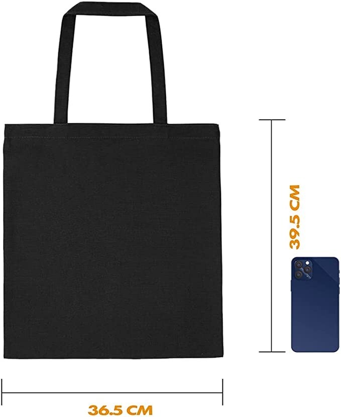 Bulk Resuable Light Weight Tote Bags 32 Pack Shopping Bags 6 Oz Black NEW