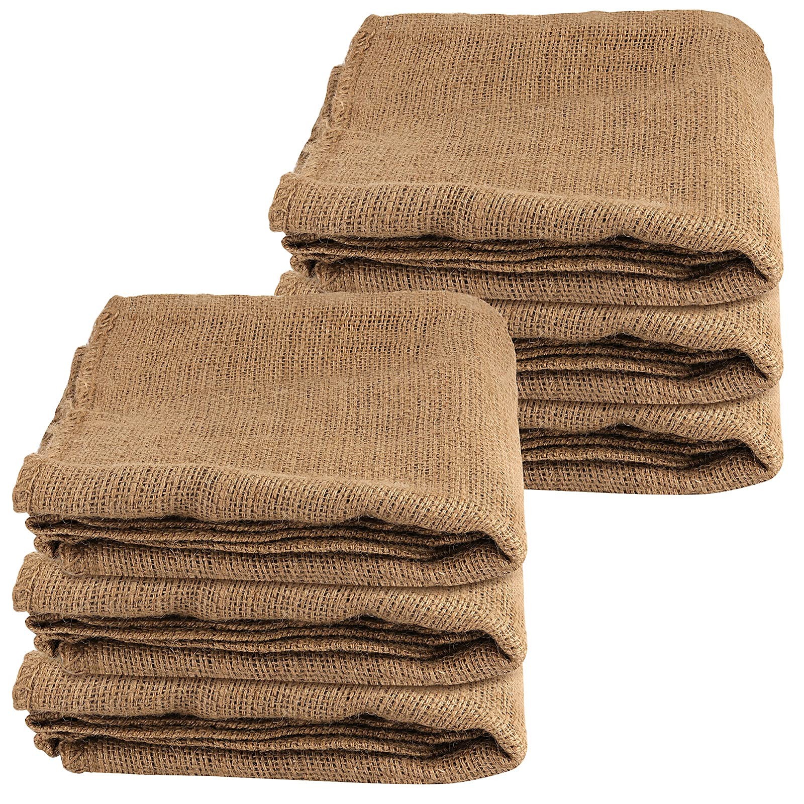 6 Pack Large Burlap Bags 40 x 24 in for Potato Sack Races, Party Favors, Games