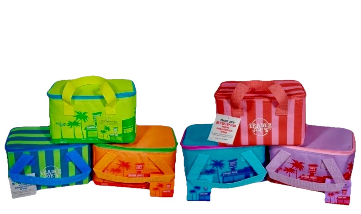 Trader Joe’s Spring Mini Insulated Bags * Limited Edition * Fast Shipping!