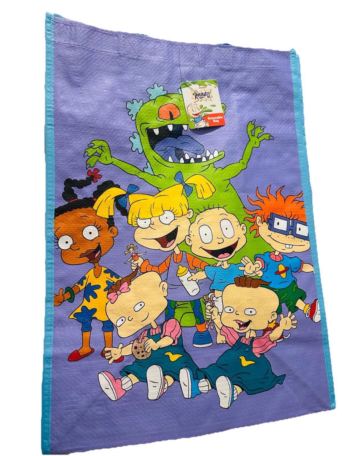 Nickelodeon RugRats Reusable Inspirational Themed Bag W/Handles. 18×13 In