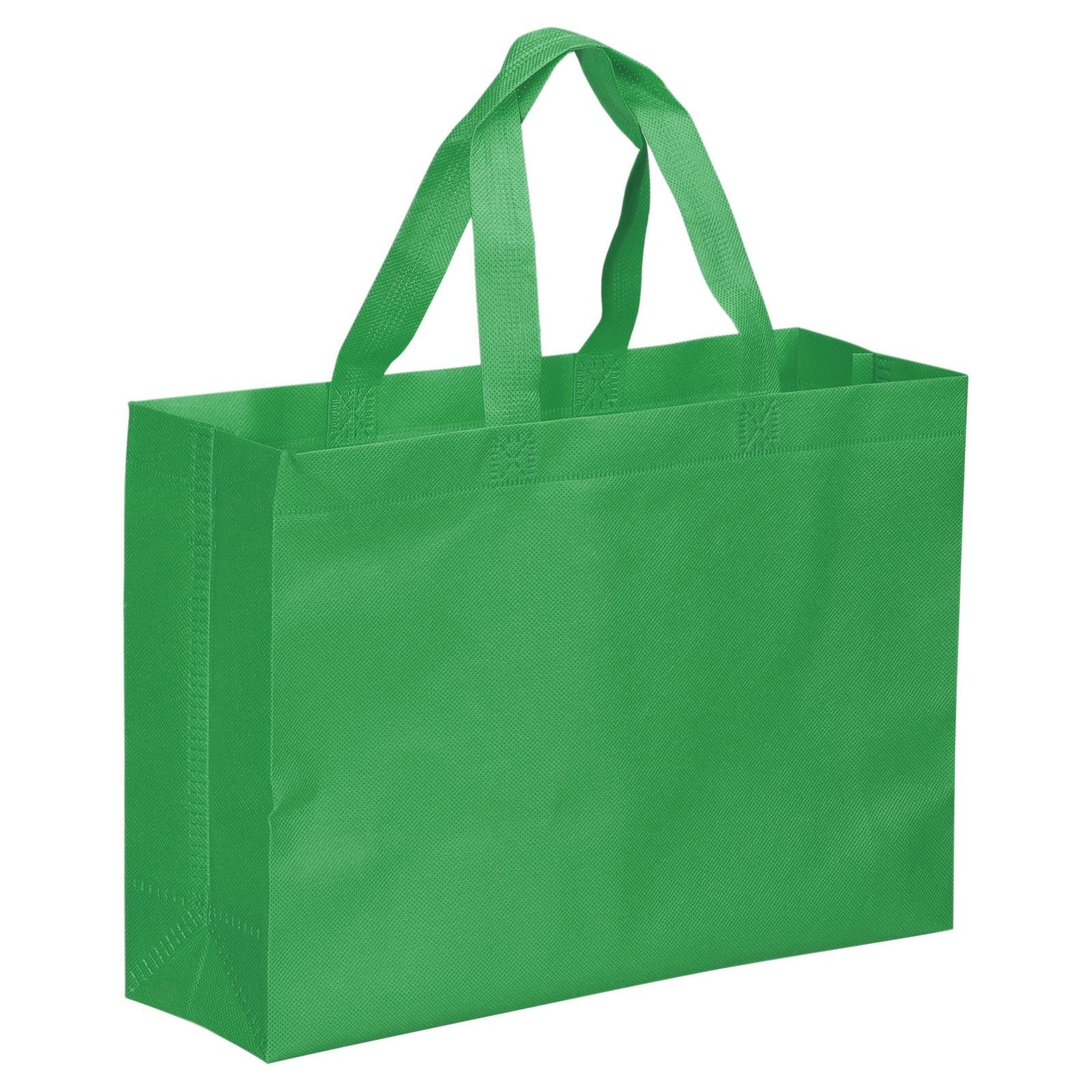 30x40cm Reusable Gift Bags 10pcs Nonwoven Shopping Bag Dark Green