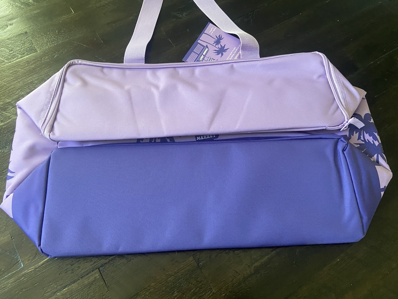 Trader Joe’s Reusable Insulated Large Cooler Bag – Lavender / Purple NEW