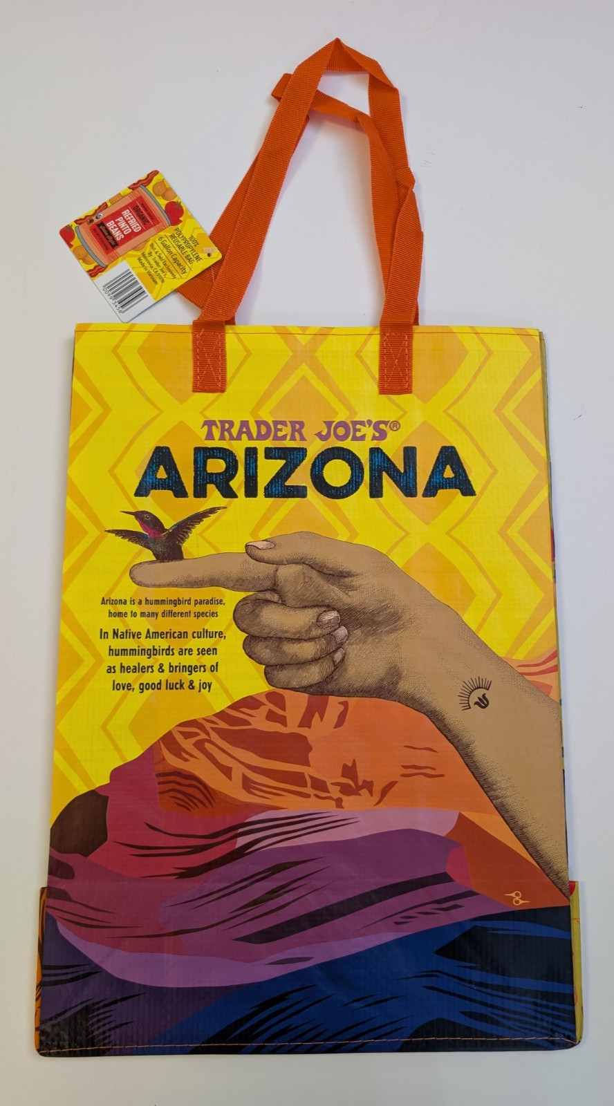 Trader Joe’s – ARIZONA – Reusable Shopping Bag – New with tag