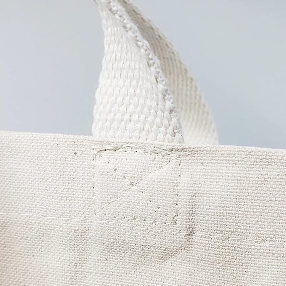 Blank Bulk Canvas Tote Bags Wholesale Organic, Natural Color Plain Bags for D…