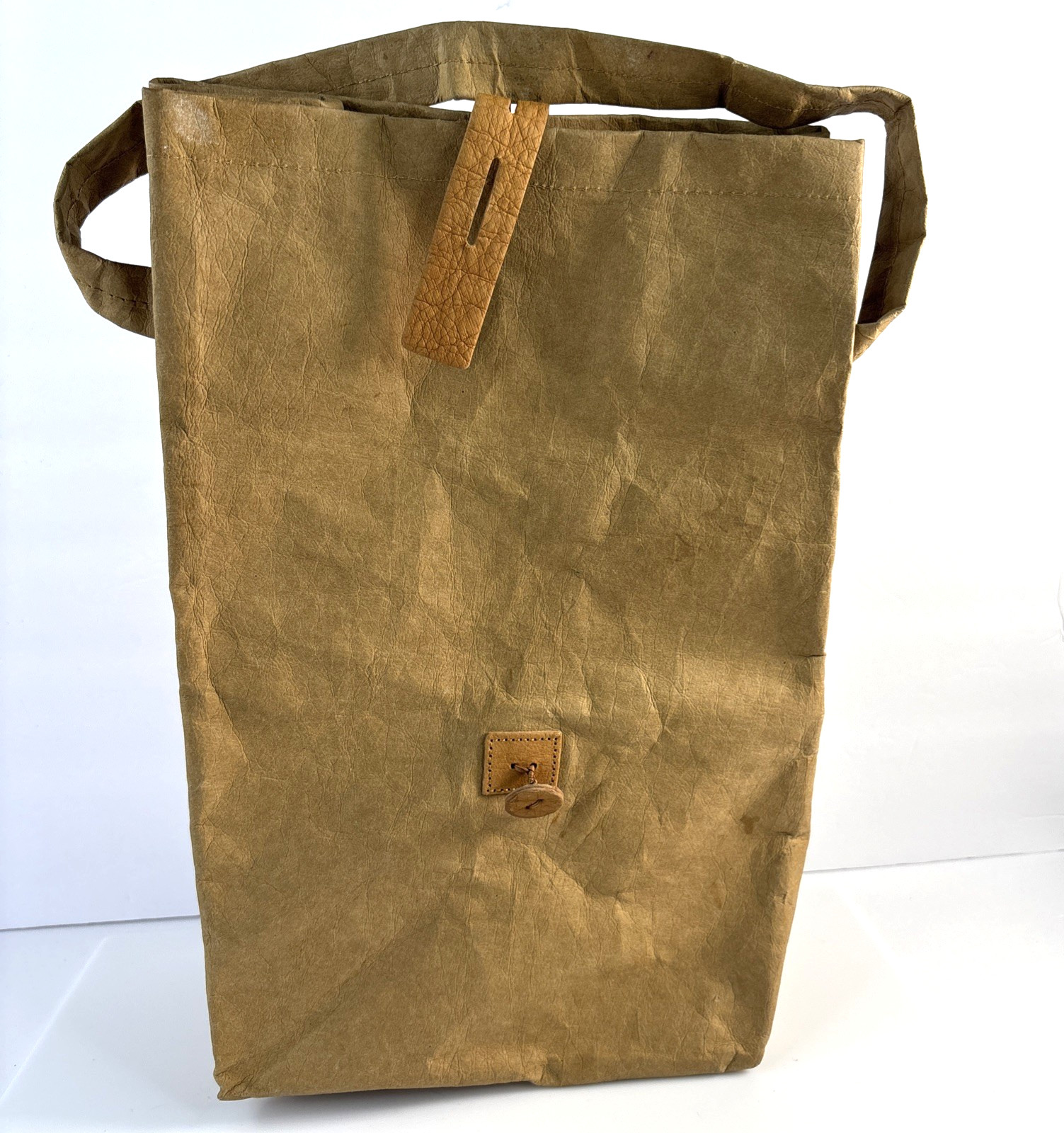 Trader Joe’s Washable Reusable Paper Lunch Bag Used Stained