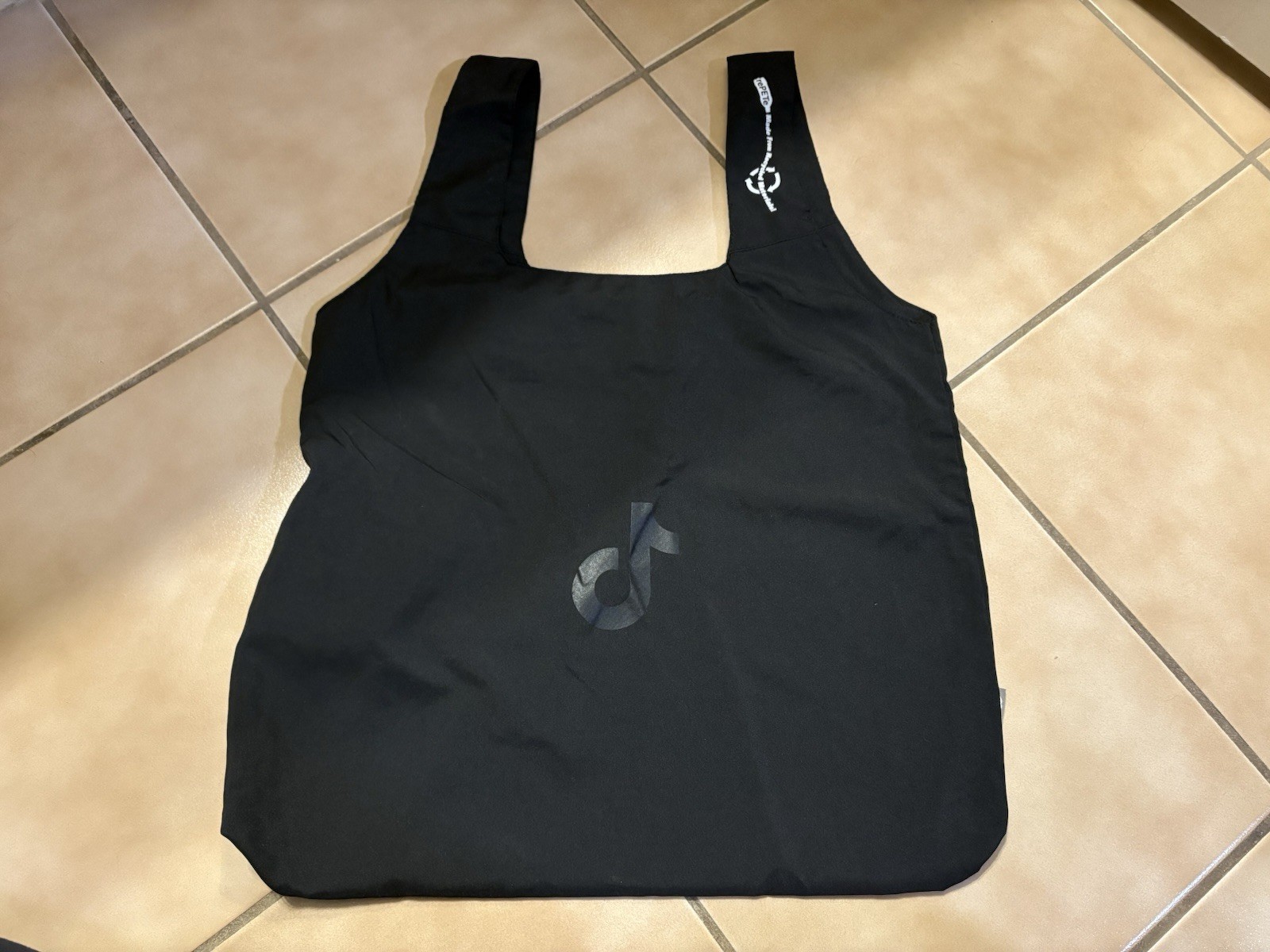 TikTok Branded Chico Bag Reusable Shopping Bag