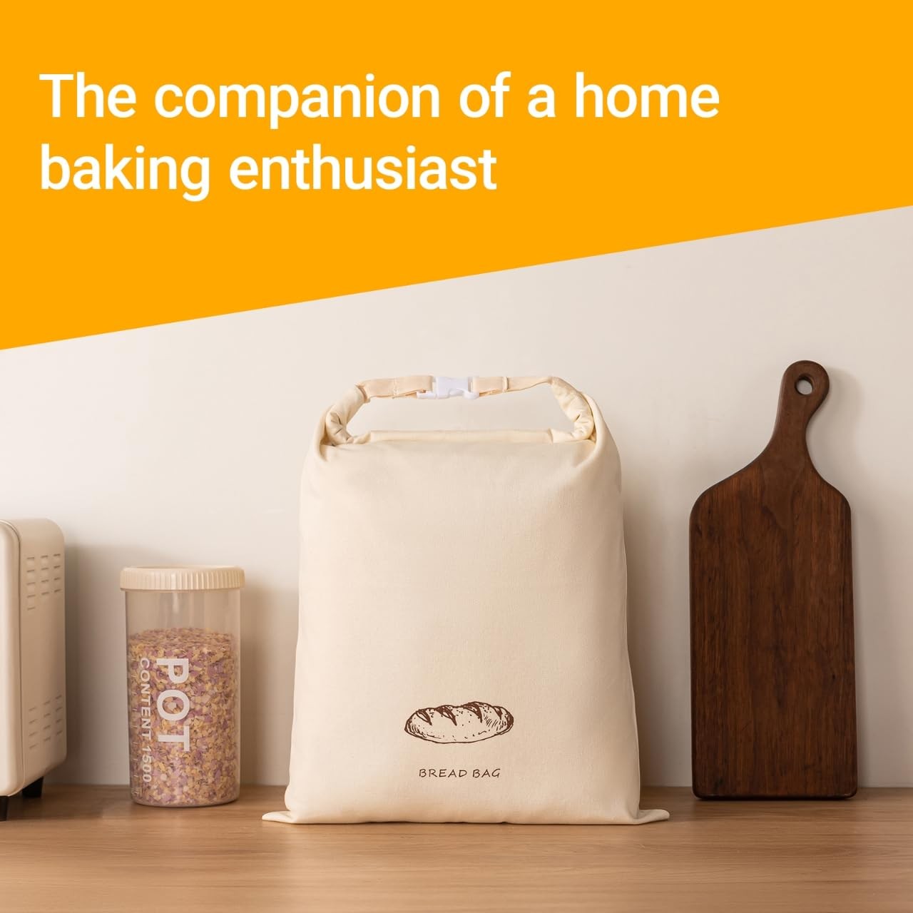 Zypb 2-Pack Reusable Beeswax Bread 16.9 x 12.6 x 0.3 inches, 2 Bags