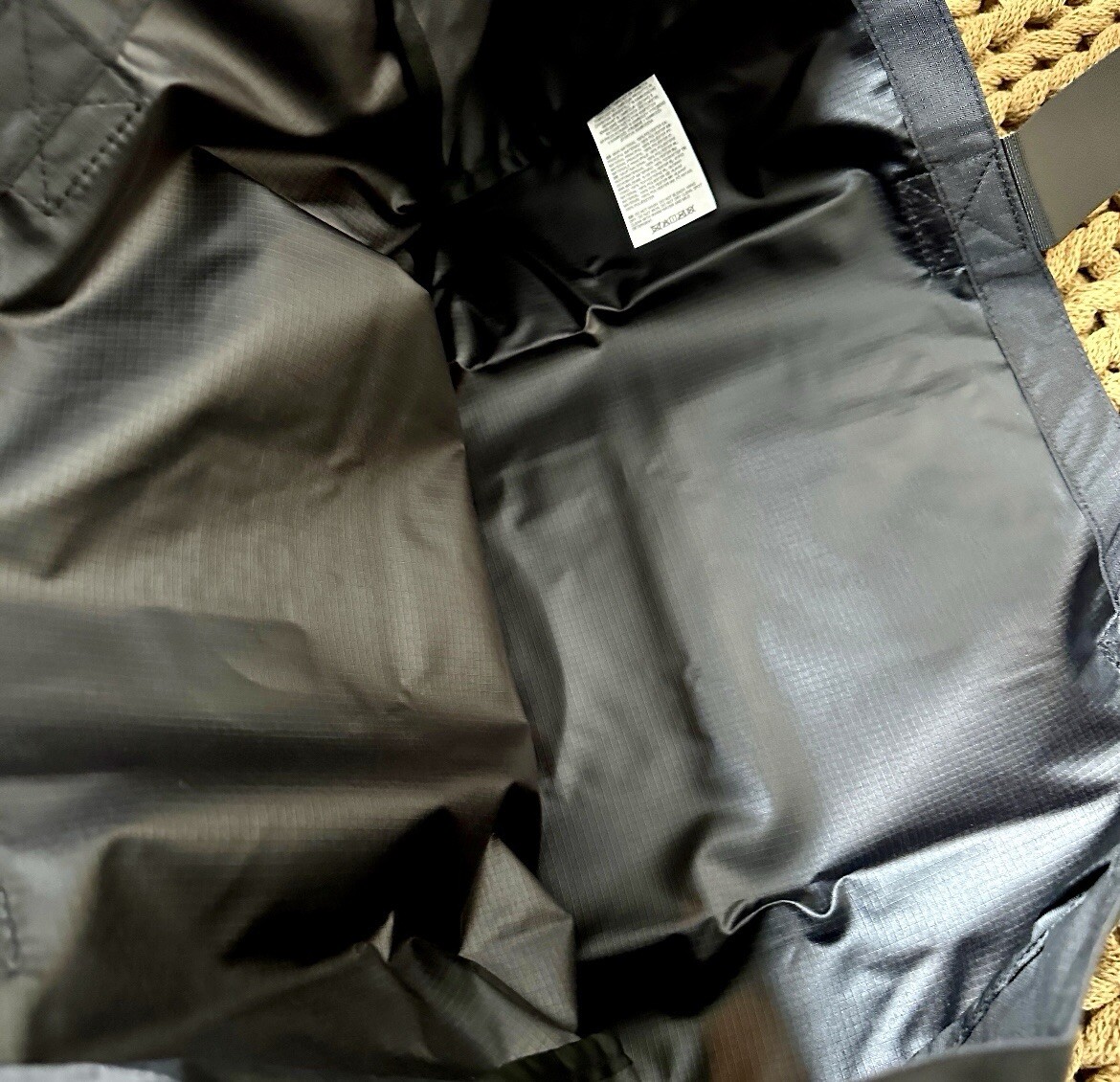The North Face Large Black Eco Friendly Reusable Carry All Tote Bag -NEW