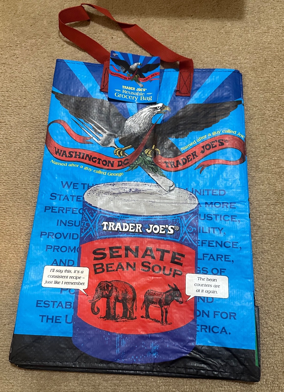 Trader Joe’s Mystery Reusable Bag 2024 – Washington D.C.