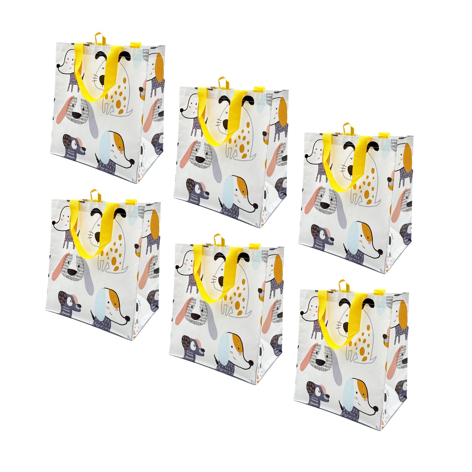 Reusable Shopping Bags Extremely Durable Multi Use Large Stylish Fun Foldable…