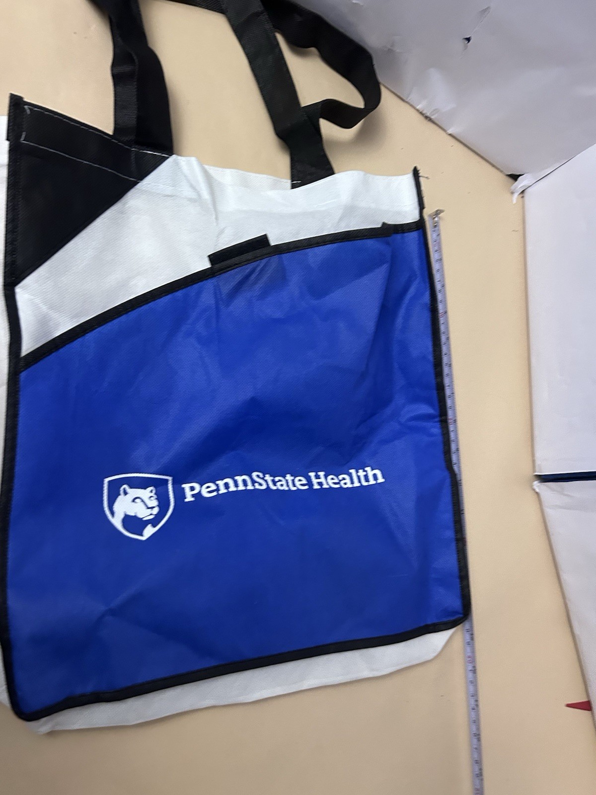 Pennstate Health Re-usable cloth Bag Blue