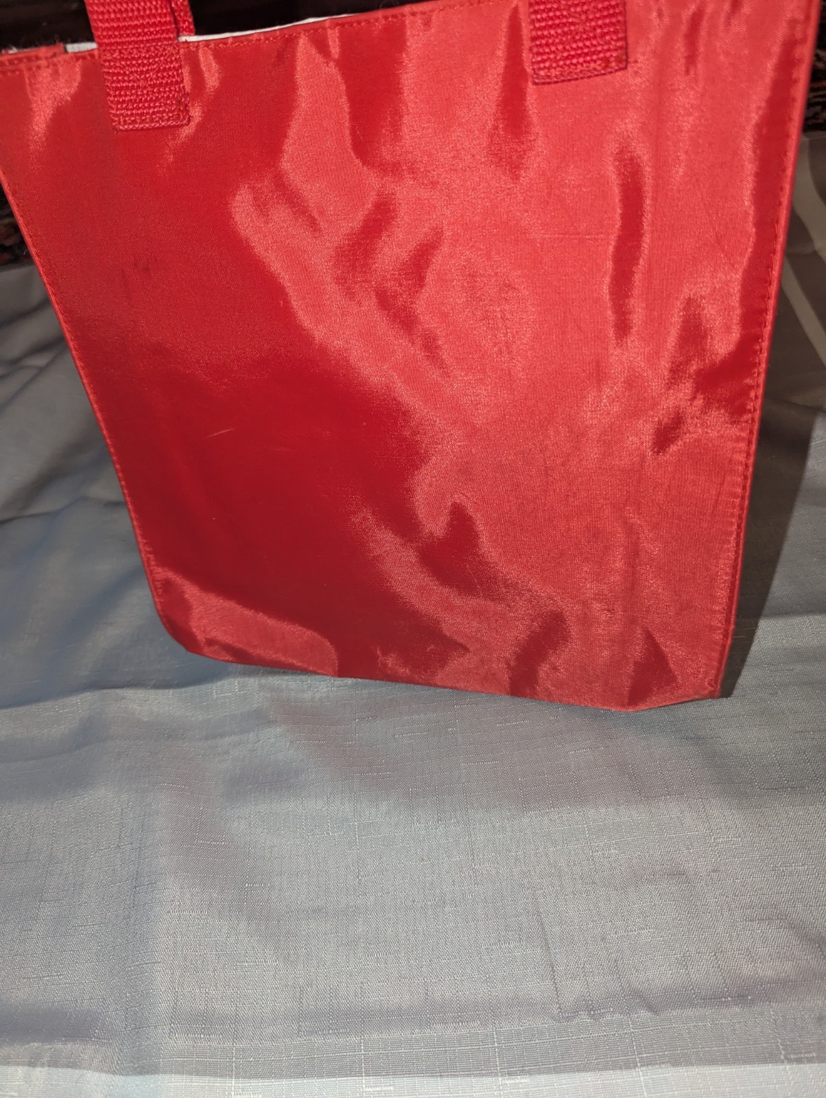 Strawberry Shortcake Reusable Shopping Bag Foldable Red Character Print PVC