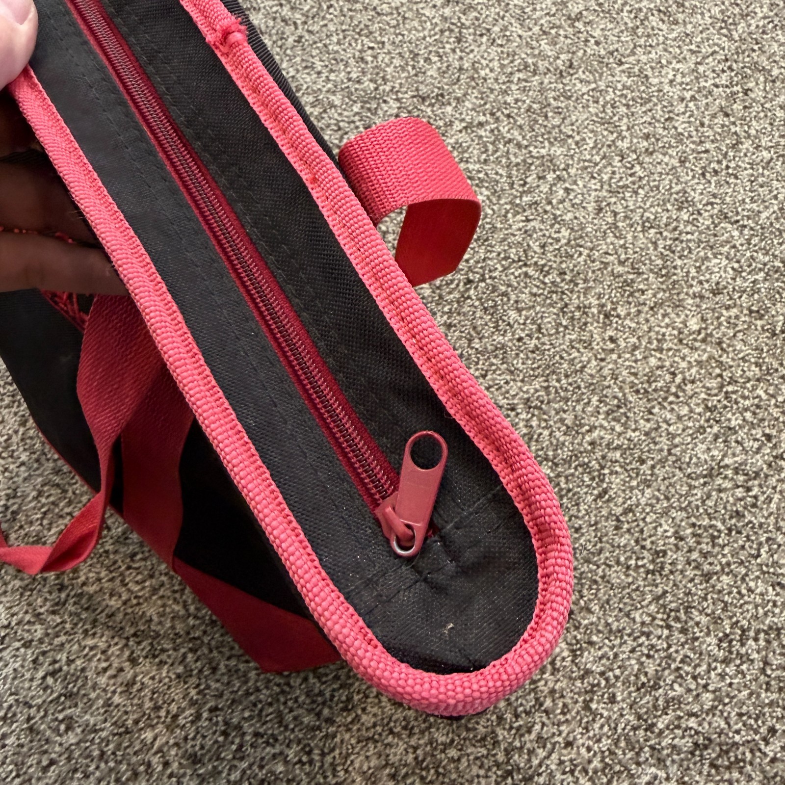 Trader Joe’s Black Red Insulated Large Cooler Tote Reusable Shopping Bag