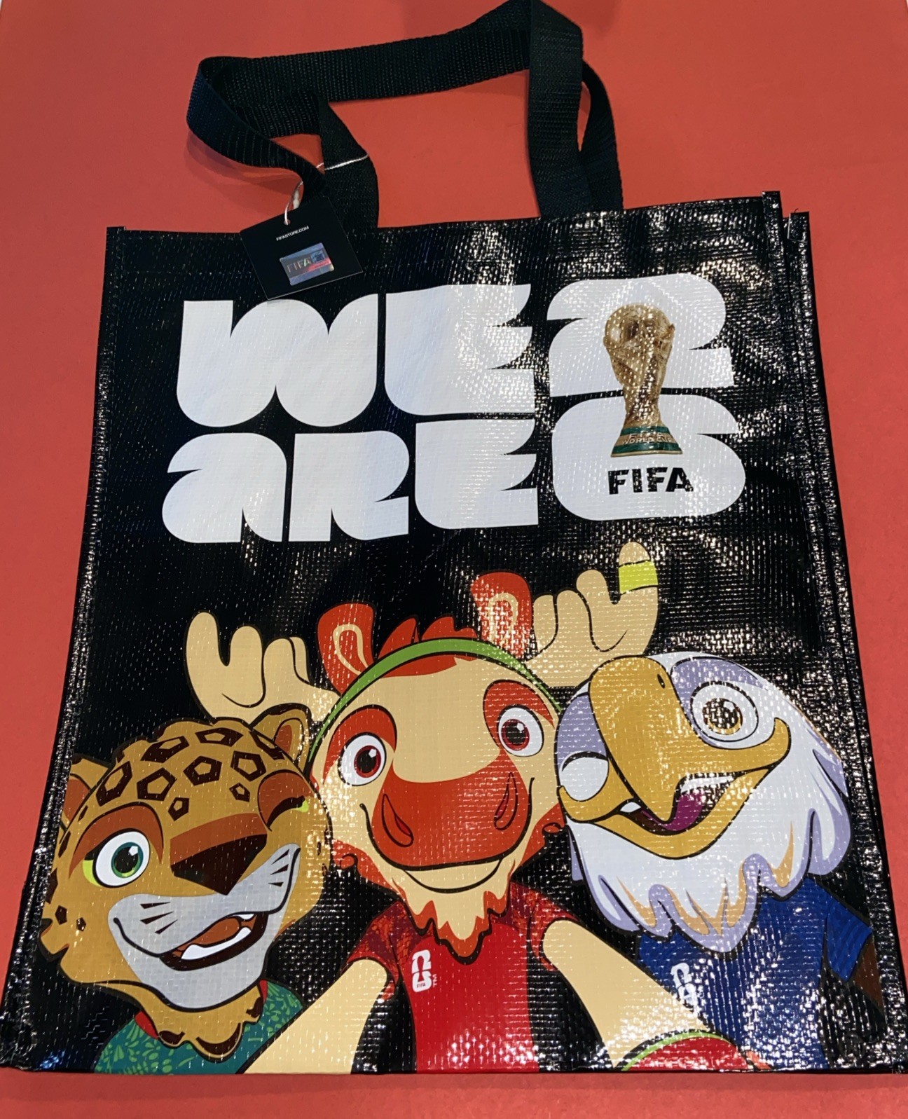 FIFA WORLD CUP 2026 Reusable Shopping Tote / A Piece Of Memorabilia! 17” X 15”