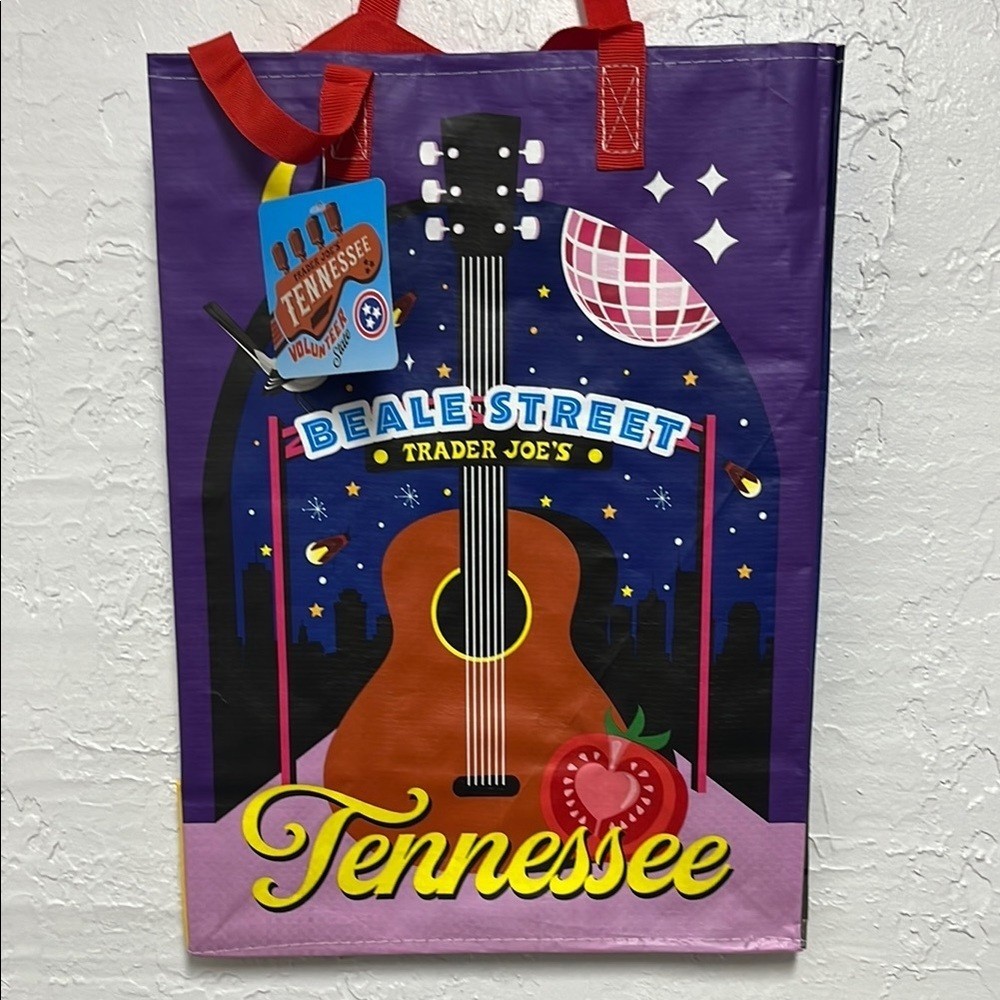 Trader Joe’s Volunteer State Tennessee Reusable Trader Joe’s Plastic Tote B…