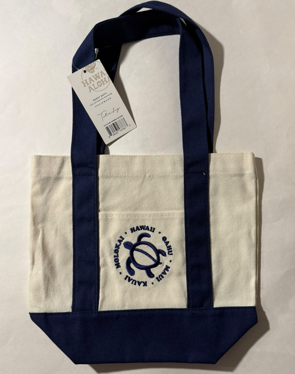 Safeway Hawaii Canvas Mini Tote Bag Turtles “HONU” Limited Edition 2026
