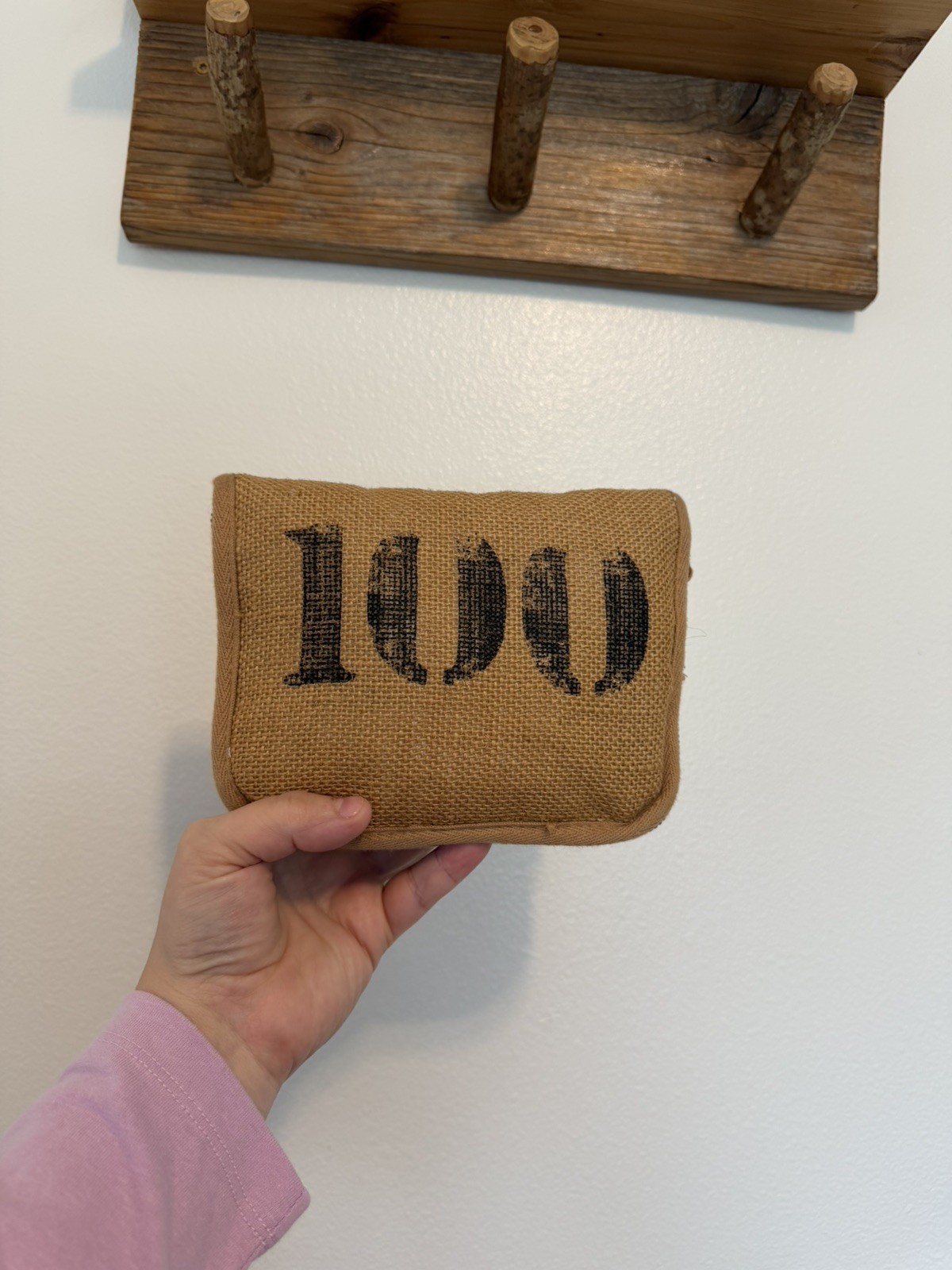 Whole Foods Tote Shopping Bag Reusable Convertible Pouch Feed 100 Cotton-Burlap