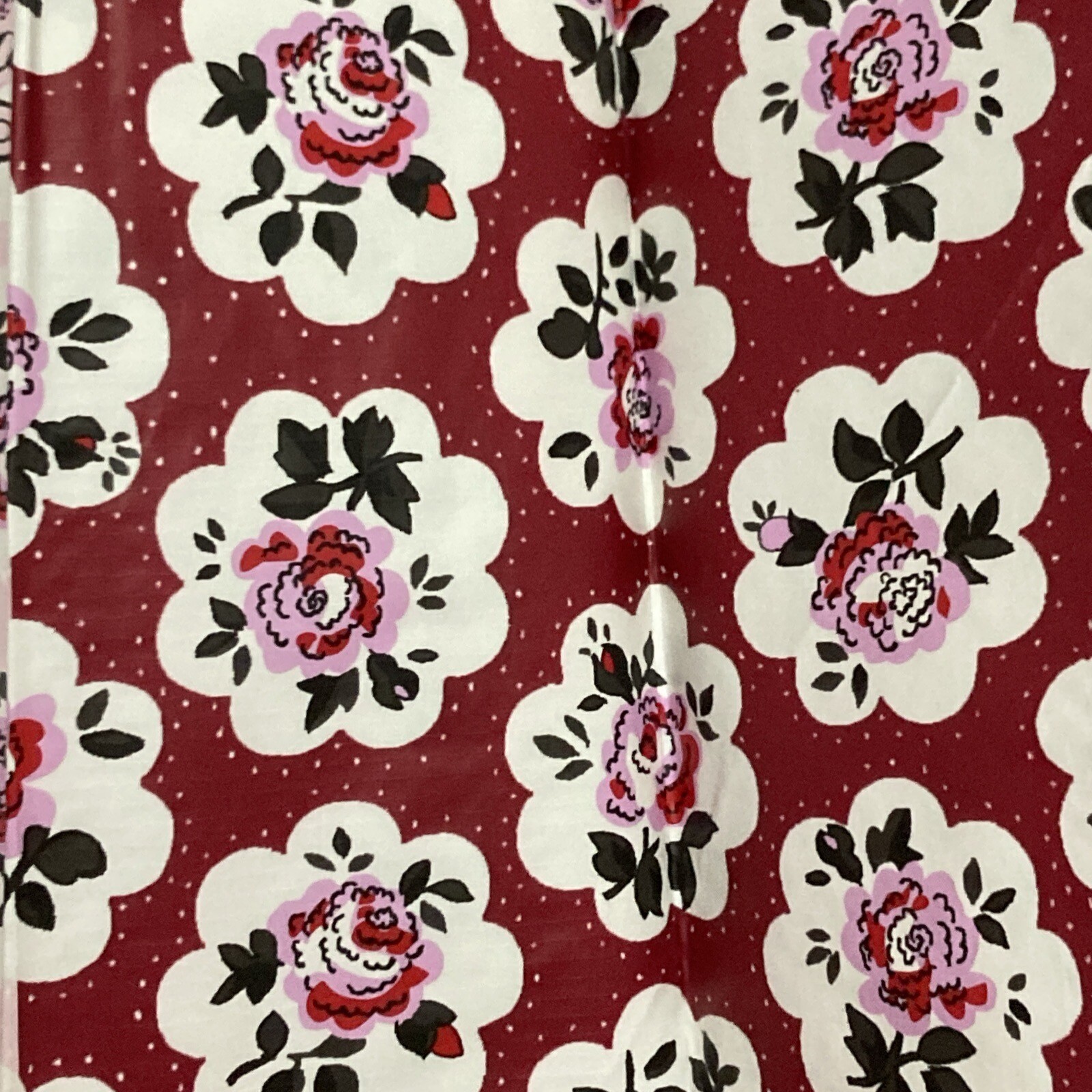 Tesco Cath Kidston Flower Bag Tote Rose Floral Pink White Red 2023 New