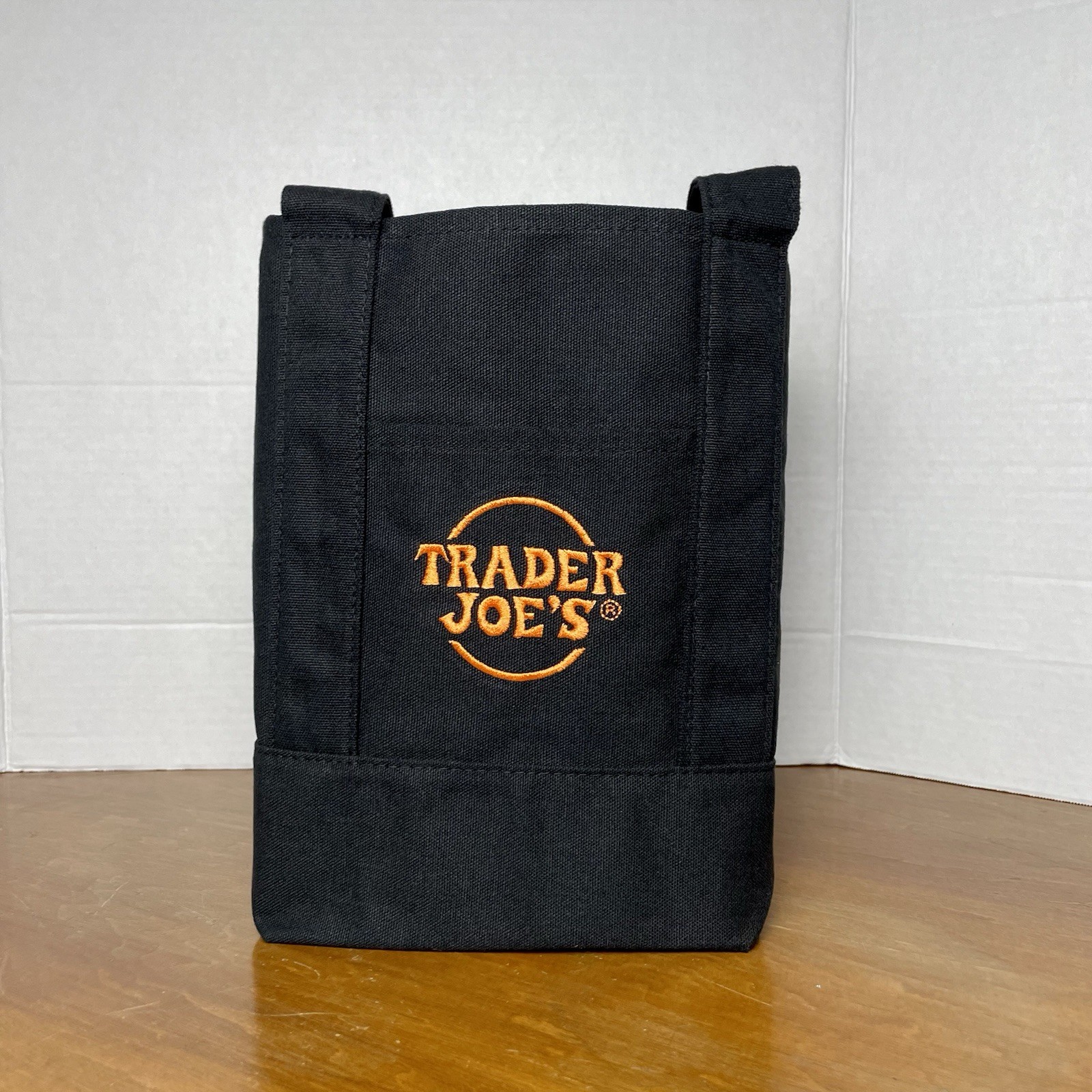 Trader Joe’s Halloween Trick-or-Treat Canvas Tote Bag BLACK NEW With Tag ⚫️ 🎃