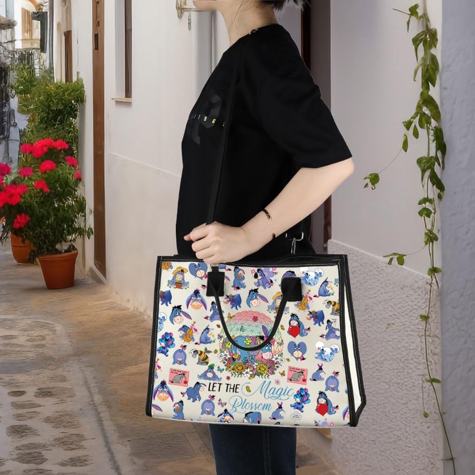 Donkey Tote Bag Movie Fans Gift Let The Blossom Reusable Grocery Bag Cartoon …