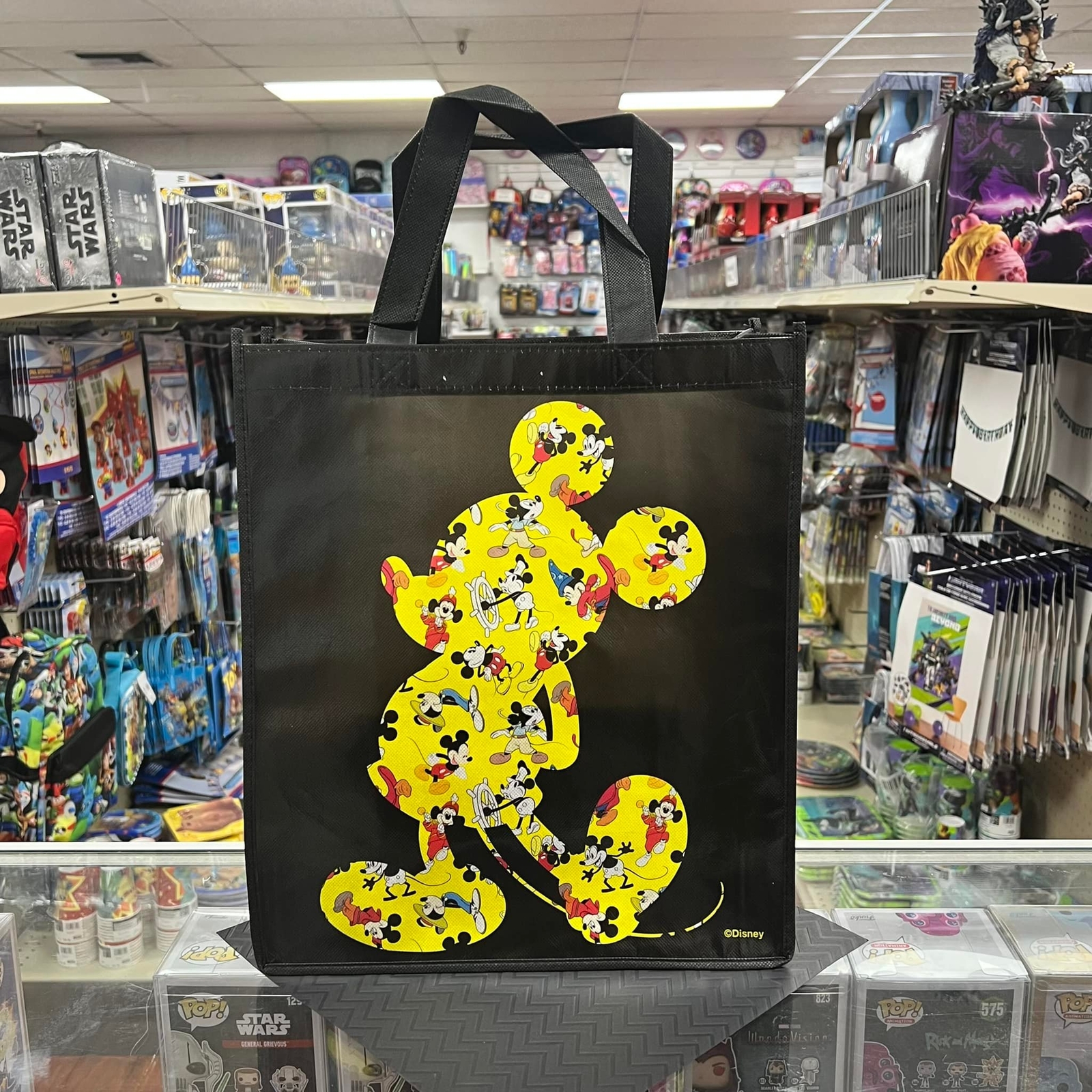 Mickey Mouse Large Eco Friendly Non Woven Tote bag 13.5″ x 6.5″ x 15.5