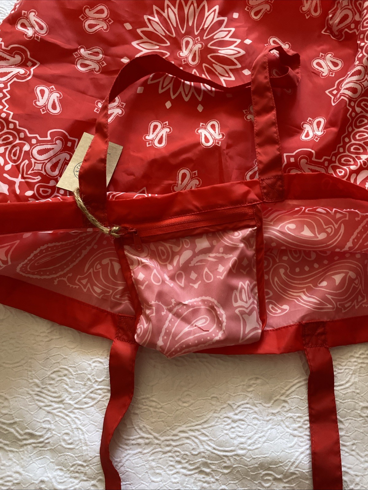 RED Bandana Reusable Shopping Bag Tote – Levi’s® x Target -NWT-