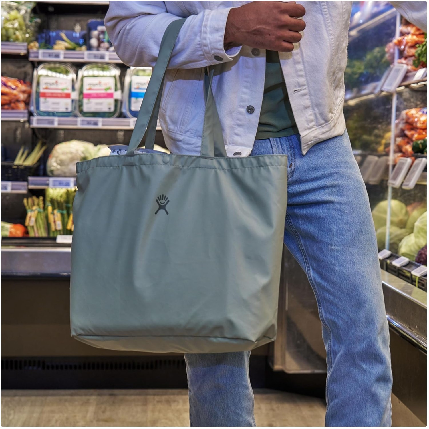 Collapsible Purple Tote Bag – Bluesign Approved Material