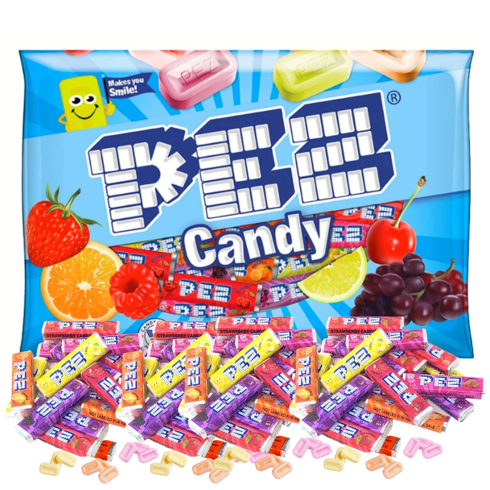 Approximately 35 Count (11 Ounce, Pack of 1), Pez Candy Refill Rolls, 11 Oz…