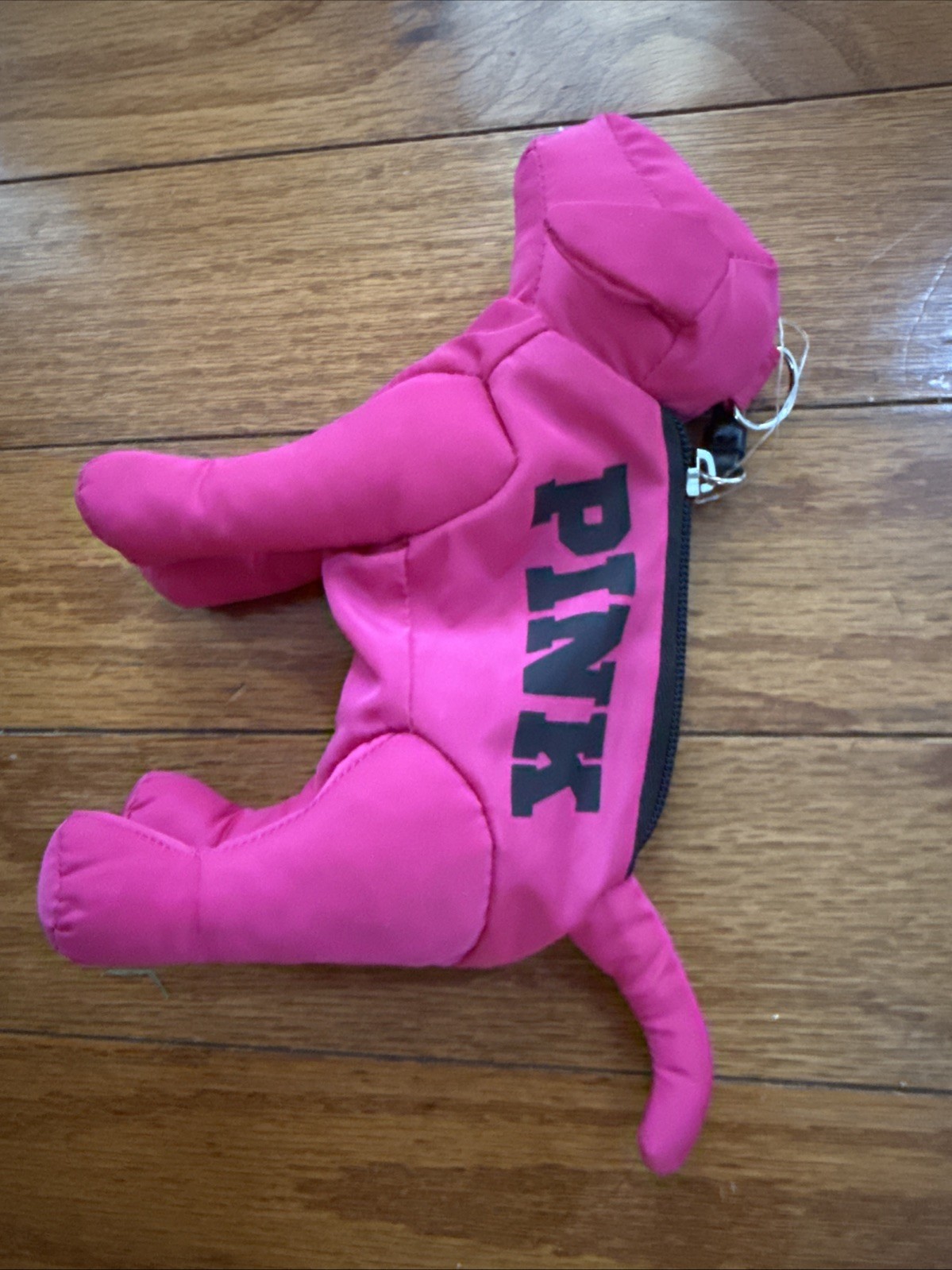 Victoria’s Secret Pink Fold and Pack Polka Dot TOTE BAG w/ Dog Shaped Storage
